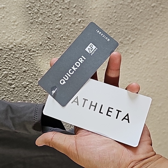 NWT Athleta Gray Bodysuit - Picture 4 of 7